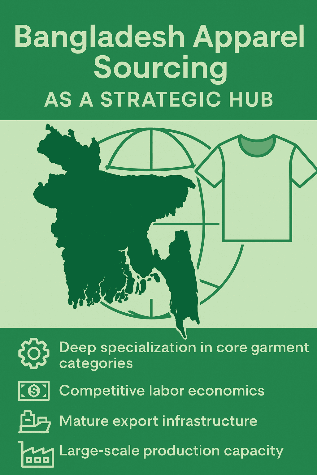 Bangladesh Apparel Sourcing as a Strategic Hub